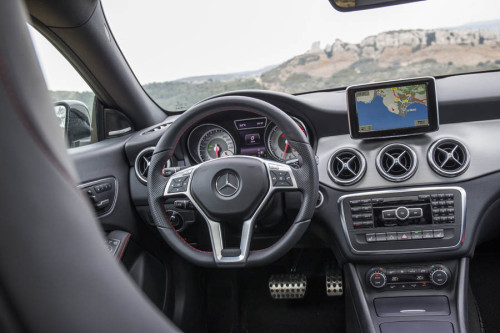 Mercedes Benz, CLA 250, 4matic, Sport, DCT, Zirrus-Weiss, Fahrveranstaltung St.Tropez 2013, AMG Design